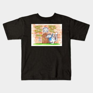 Die drei kleinen Geißlein Geburtstagskarte Kids T-Shirt